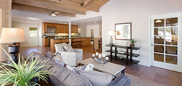 Open Floor Plan Staged To Impress